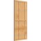 Ekena Millwork Framed Board-n-Batten Shutters, Rough Sawn Western Red Cedar, 32 1/4W x 70H, PR RBF06S32X070RWR - alternate 5